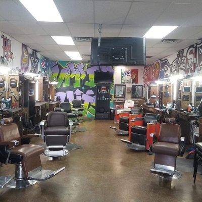 Come and get a hair cut on a Real barber chair