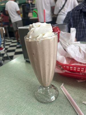 M&M milkshake