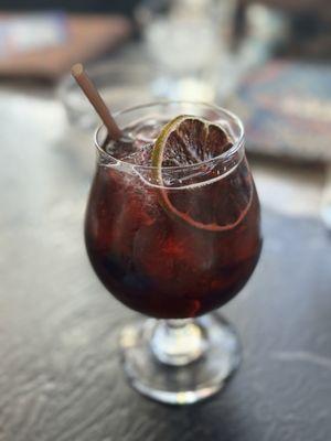 Pomegranate sangria