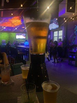 Beer tower!