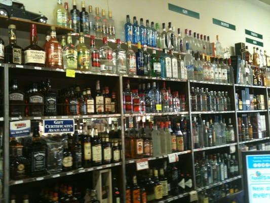 Hard Alcohol - a nice selection