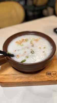 Porridge with fish