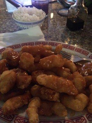 sweet and sour chicken