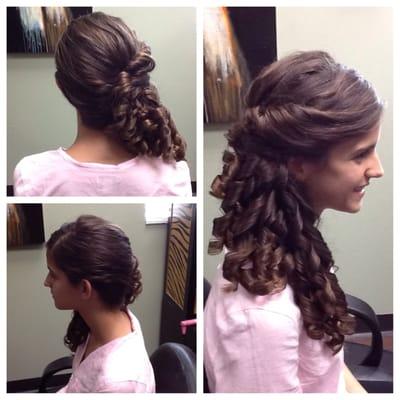 Specializing in up do's for special events like Proms/weddings......