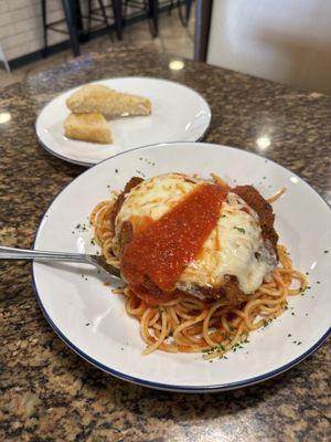 Chicken Parmigiana Lunch