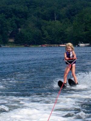 Waterskiing