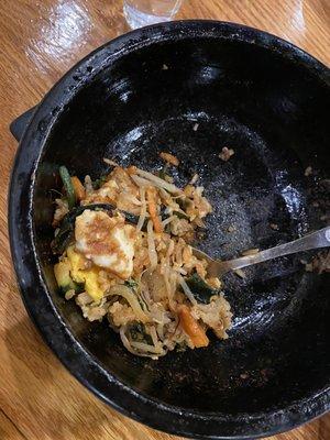 Stone pot bibimbop