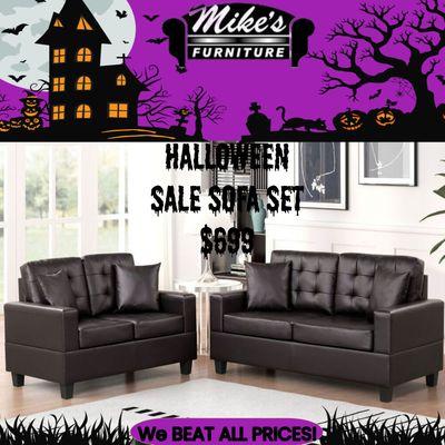 Spooktacular Halloween Sale!
 Don't miss out on bedroom sets and living room sets for just $699!