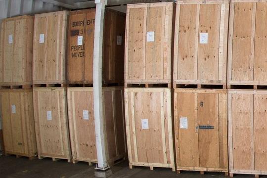 Storage units in our facility