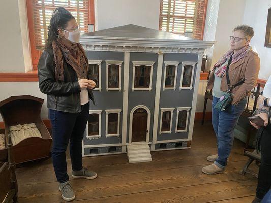 Doll house in one of the rooms