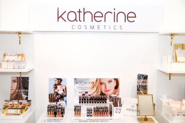 The full lineup of Katherine Cosmetics products- all natural, cruelty-free, gluten-free, and paraben-free!