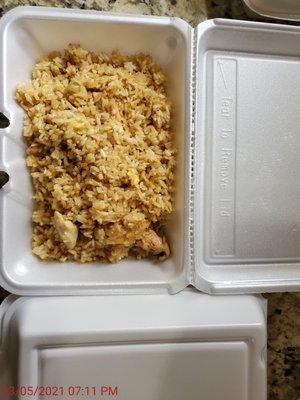 Chicken fried rice