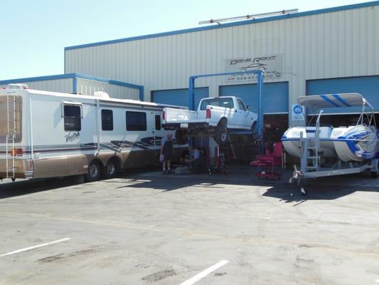 RV, Boat, Truck, Cars, Custom and High performance vehicles, we do it all at Done Right!