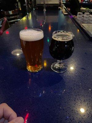 Bell's Two Hearted Ale & left Hand French Toast Stout