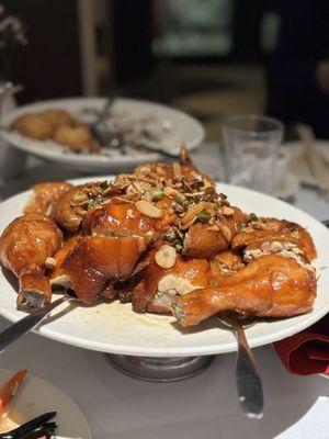 Garlic fried chicken