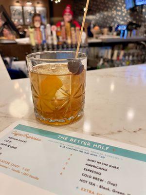 Better Half Old Fashioned (on tap)