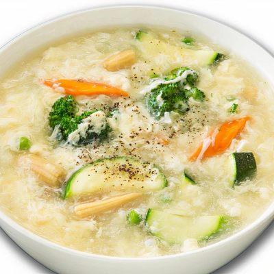 Egg flower soup