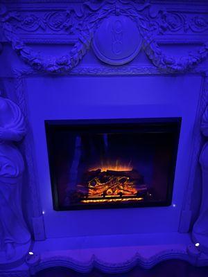 Fireplace inside