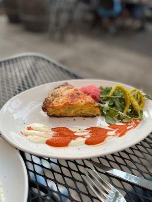 Traditional Tortilla Espanola.