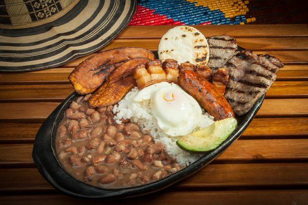 Colombian Bandeja Paisa!