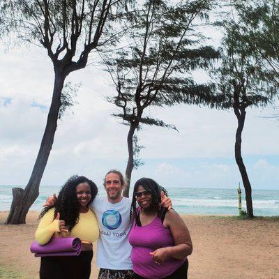 We absolutely enjoyed taking a meditation yoga class on the beach with Kauai Yoga.  Will, our instructor was awesome!!