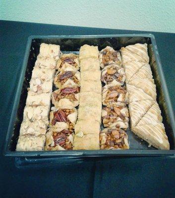 Free baklava at the Open House.