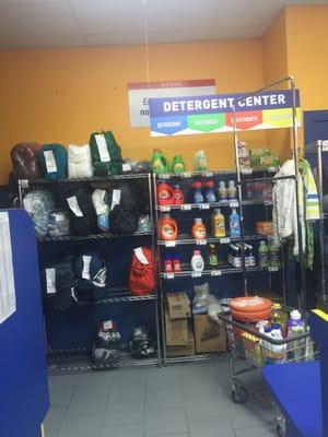 Detergent Center, If you need to re-up!