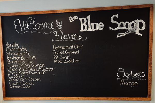 Available Flavors as of 4/1/22