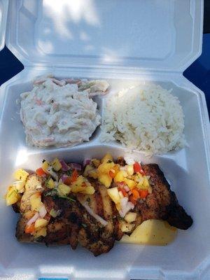 Huli Huli Chicken Plate $12