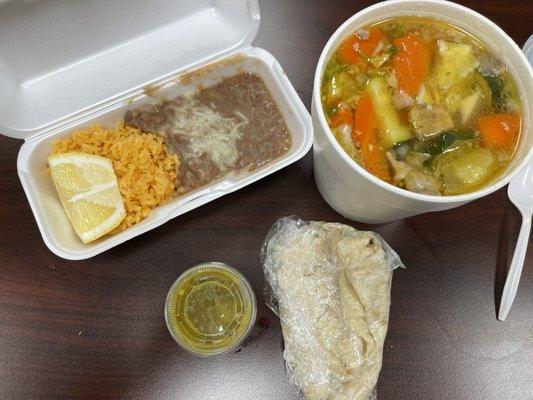 Colido with fresh tortillas