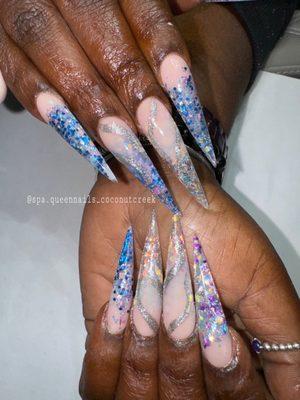 Encapsulated nails