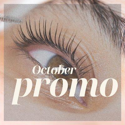 October Lash Promo