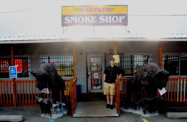 At the Warpath Smoke Shop!