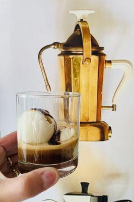 Affogato with Vanilla Gelato