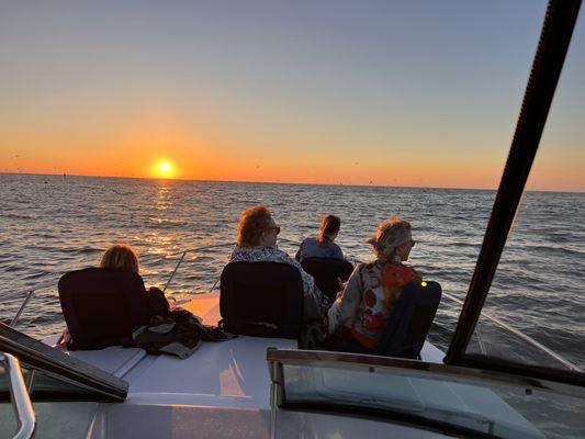 Sunset in the Gulf of Mexico