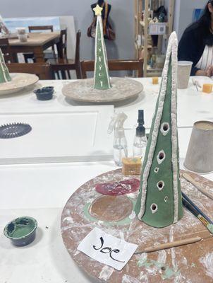 Christmas Pottery Class