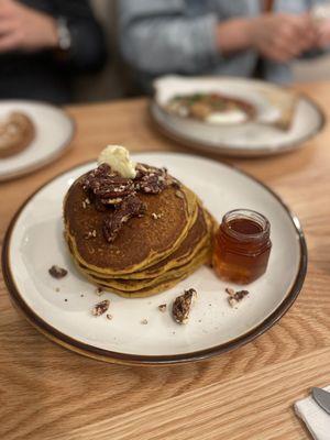 Pumpkin special pancakes