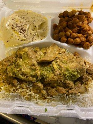 Chicken Curry Platter