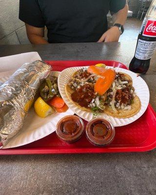 Asada Taco asada Super Burrito