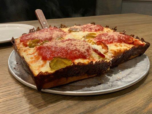 Detroit Style Pizza