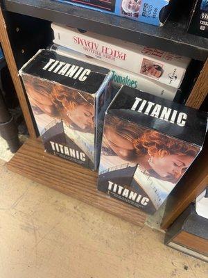 Titanic on VHS