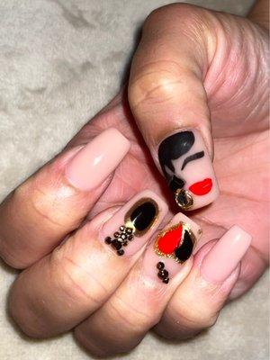 Nail shape and art