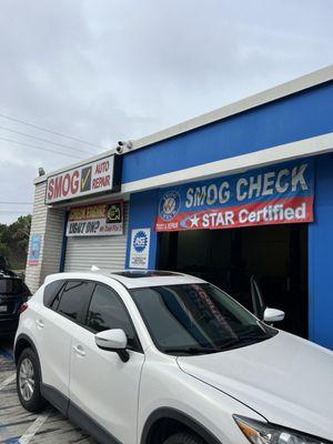 Getting my SMOG Check!