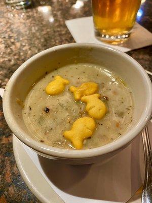 Clam Chowder with a kick