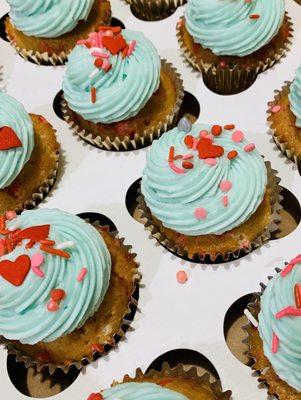 Valentine cupcakes