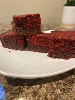 Red Velvet Brownies