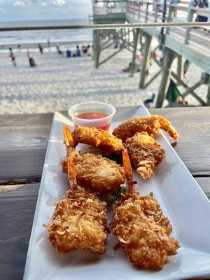 Coconut shrimp with sweet Thai chili sauce