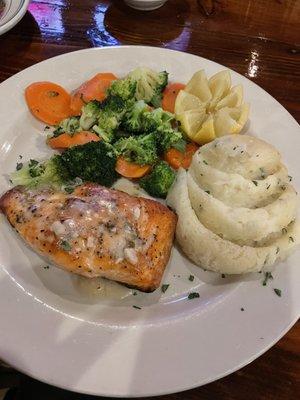 Broiled Salmon