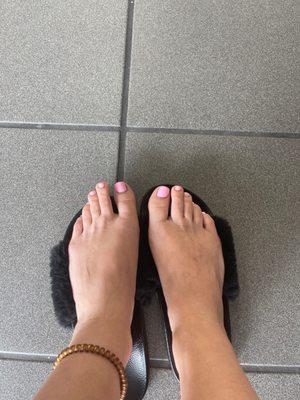 My pedicure