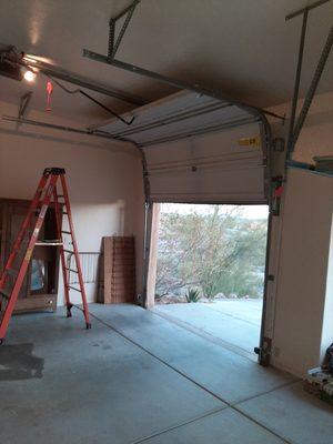 Garage Door extended